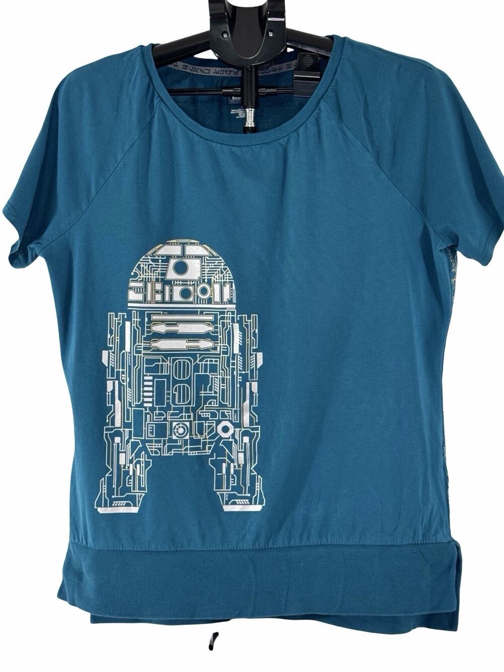 Disney Star Wars Galaxy’s Edge Droid Depot R2-D2 Blue T-Shirt Size L 2020